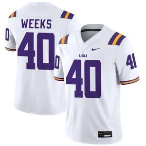 Mens Youths Kids Womens Whit Weeks White Vapor Stitched Jersey